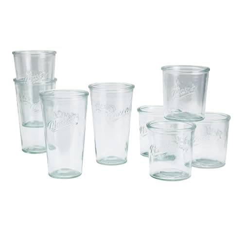 Refined Glass Drinkware Set for Adults