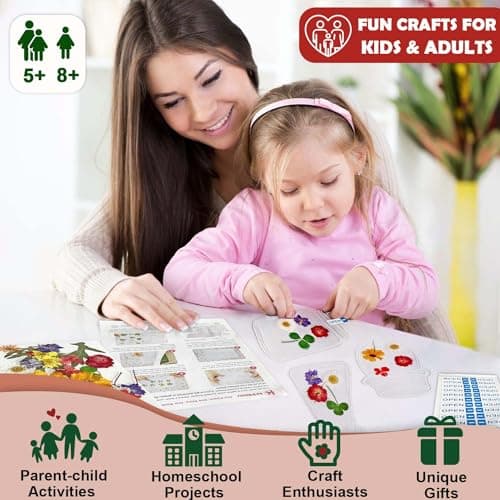 Dried Flower Bookmark Making Kit for DIY Enthusiasts