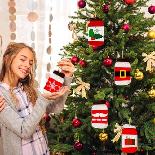 Simplified Christmas Ornament Crafts for Adults