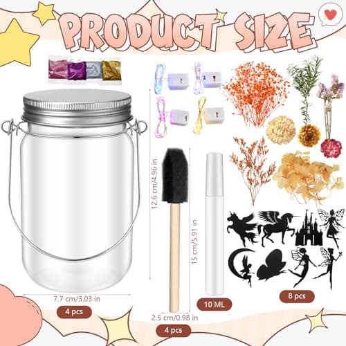 Fairy Lantern Craft Kit for Girls