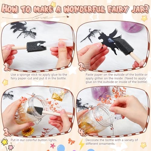 Fairy Lantern Craft Kit for Girls