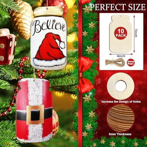Simplified Christmas Ornament Crafts for Adults