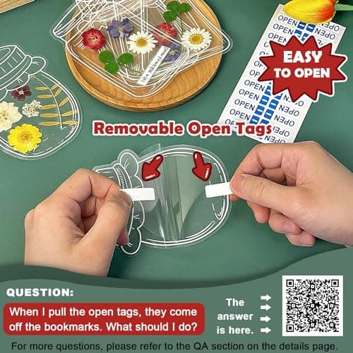 Dried Flower Bookmark Making Kit for DIY Enthusiasts